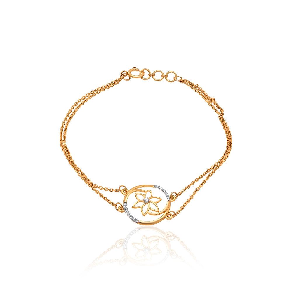 Yellow Gold Bracelet ALB00272 - Image 3