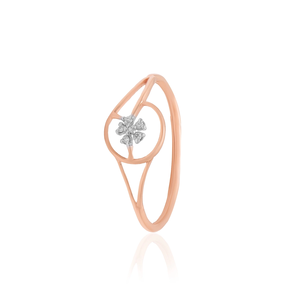 Rose Gold Ring ALR00945 - Image 3