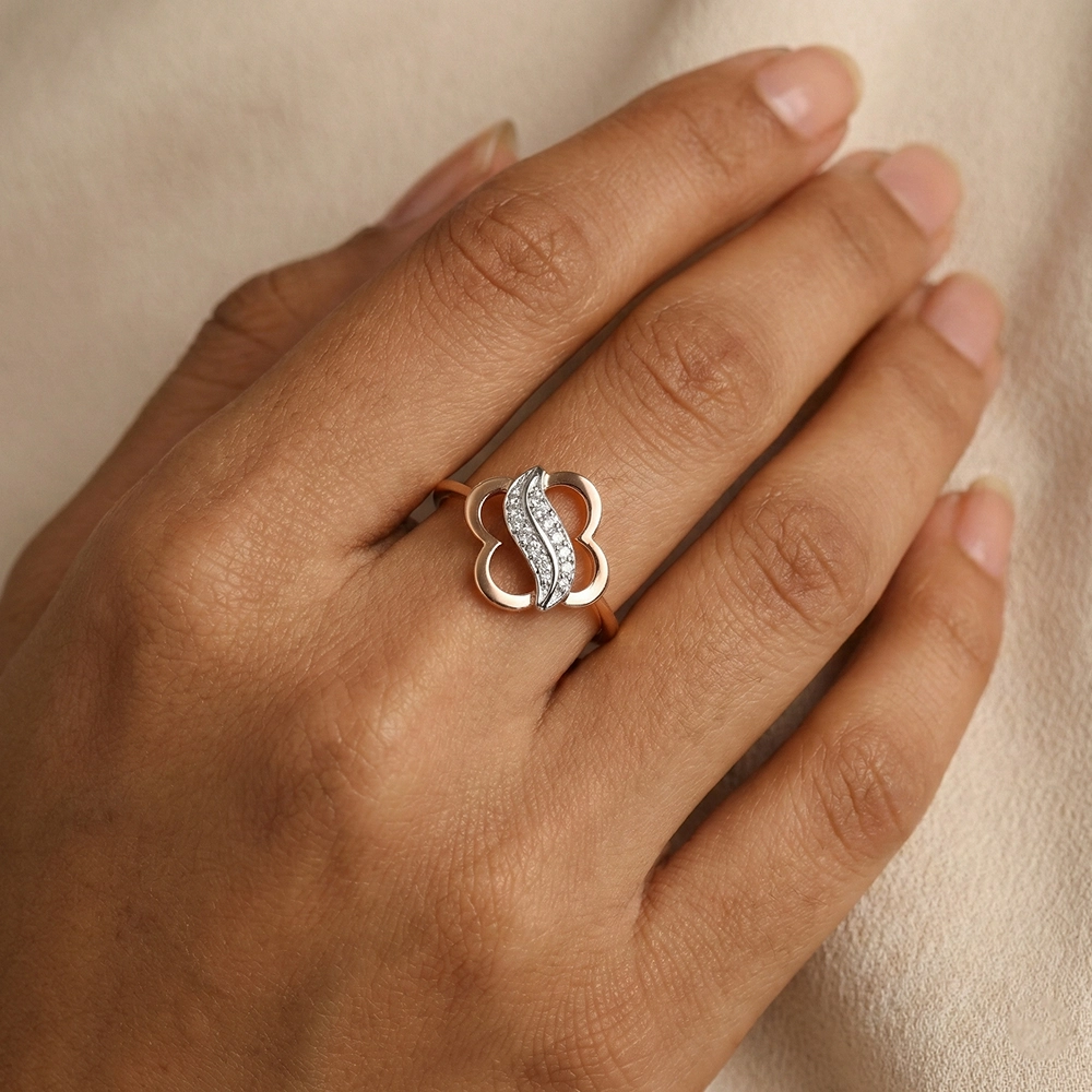 Yellow Gold Ring ALR00967 - Image 2