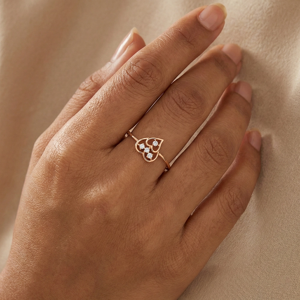 Yellow Gold Ring ALR00971 - Image 2