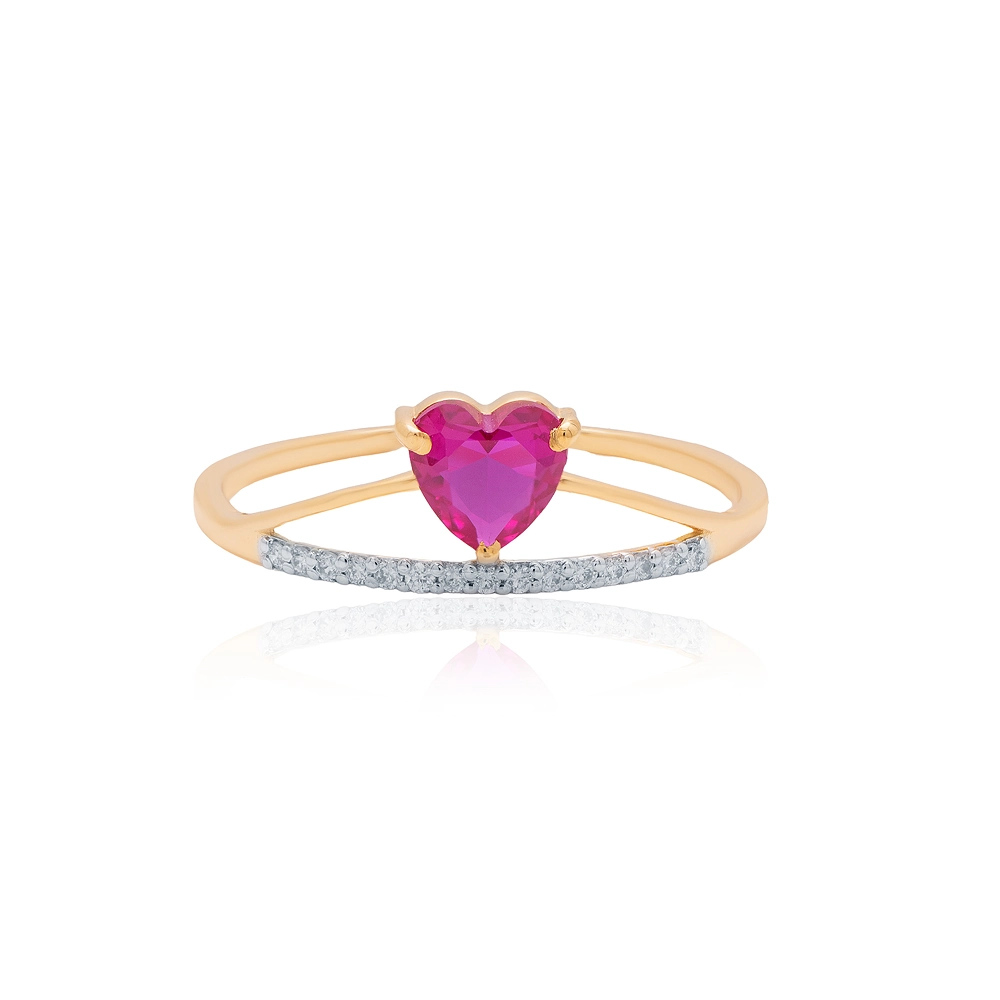 Yellow Gold Ring ALR00972