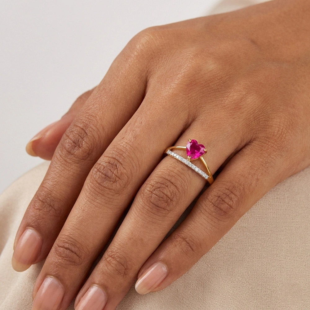 Yellow Gold Ring ALR00972 - Image 2