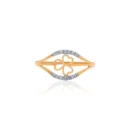 Yellow Gold Ring ALR00974