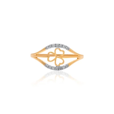Yellow Gold Ring ALR00974