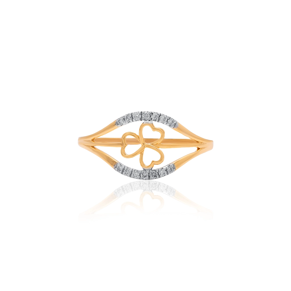 Yellow Gold Ring ALR00974