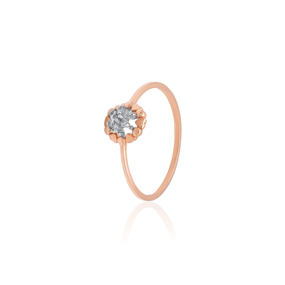 Rose Gold Ring ALR00976 - Image 3