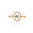Yellow Gold Ring ALR00977