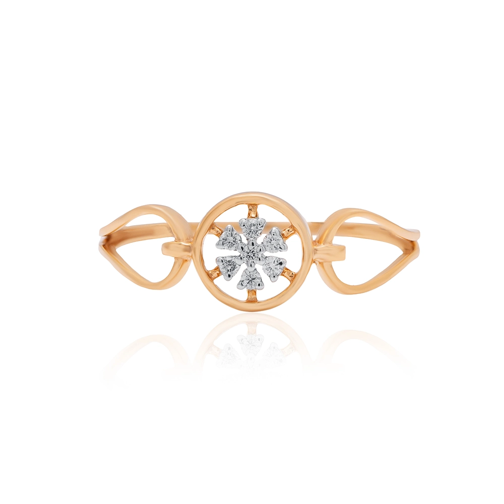 Yellow Gold Ring ALR00979