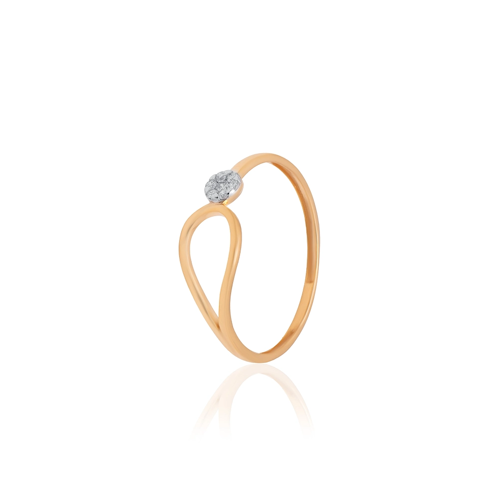Yellow Gold Ring ALR00990 - Image 3