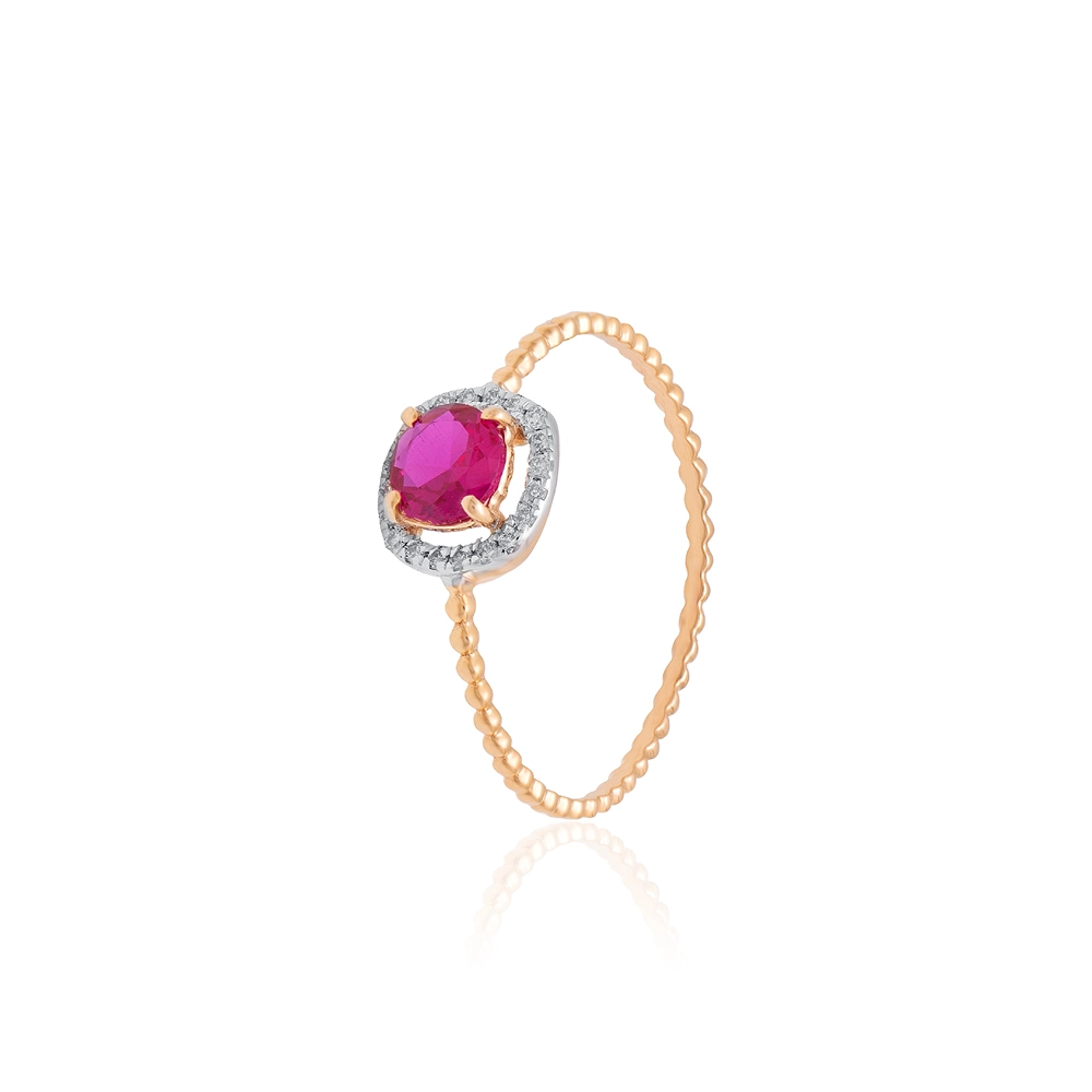 Yellow Gold Ring ALR00992 - Image 2
