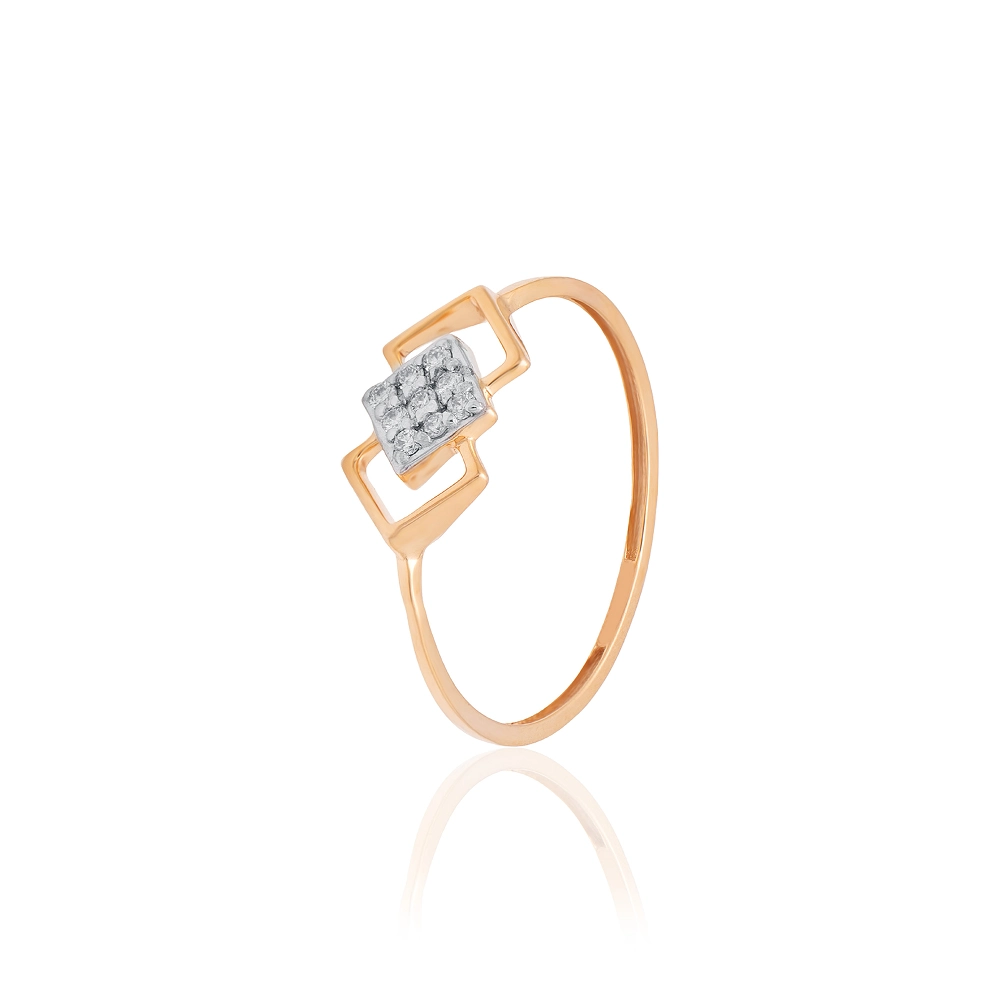 Yellow Gold Ring ALR00998 - Image 3