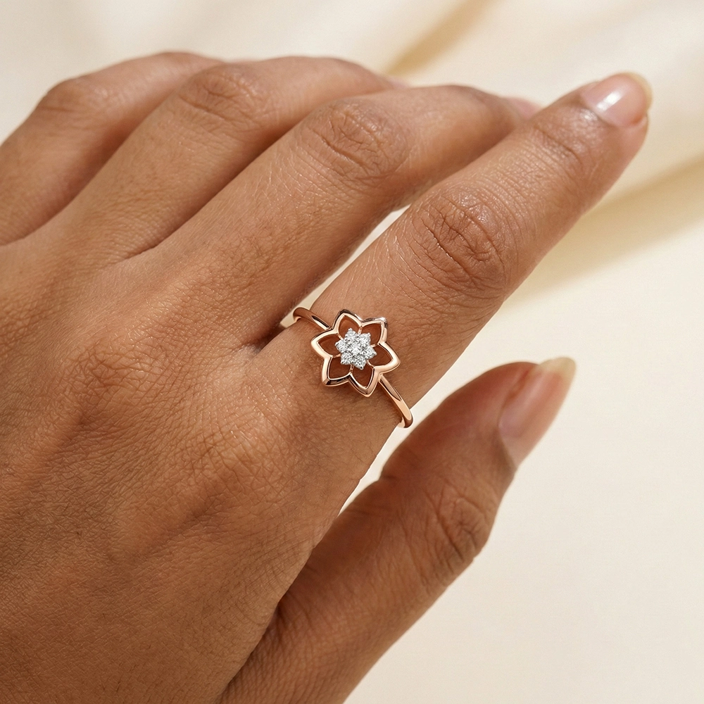 Rose Gold Ring ALR01002 - Image 2