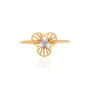 Yellow Gold Ring ALR01004