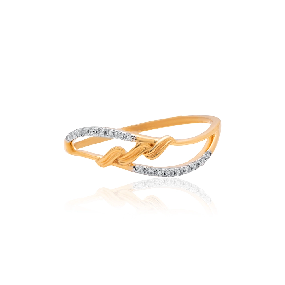 Yellow Gold Ring ALR01005