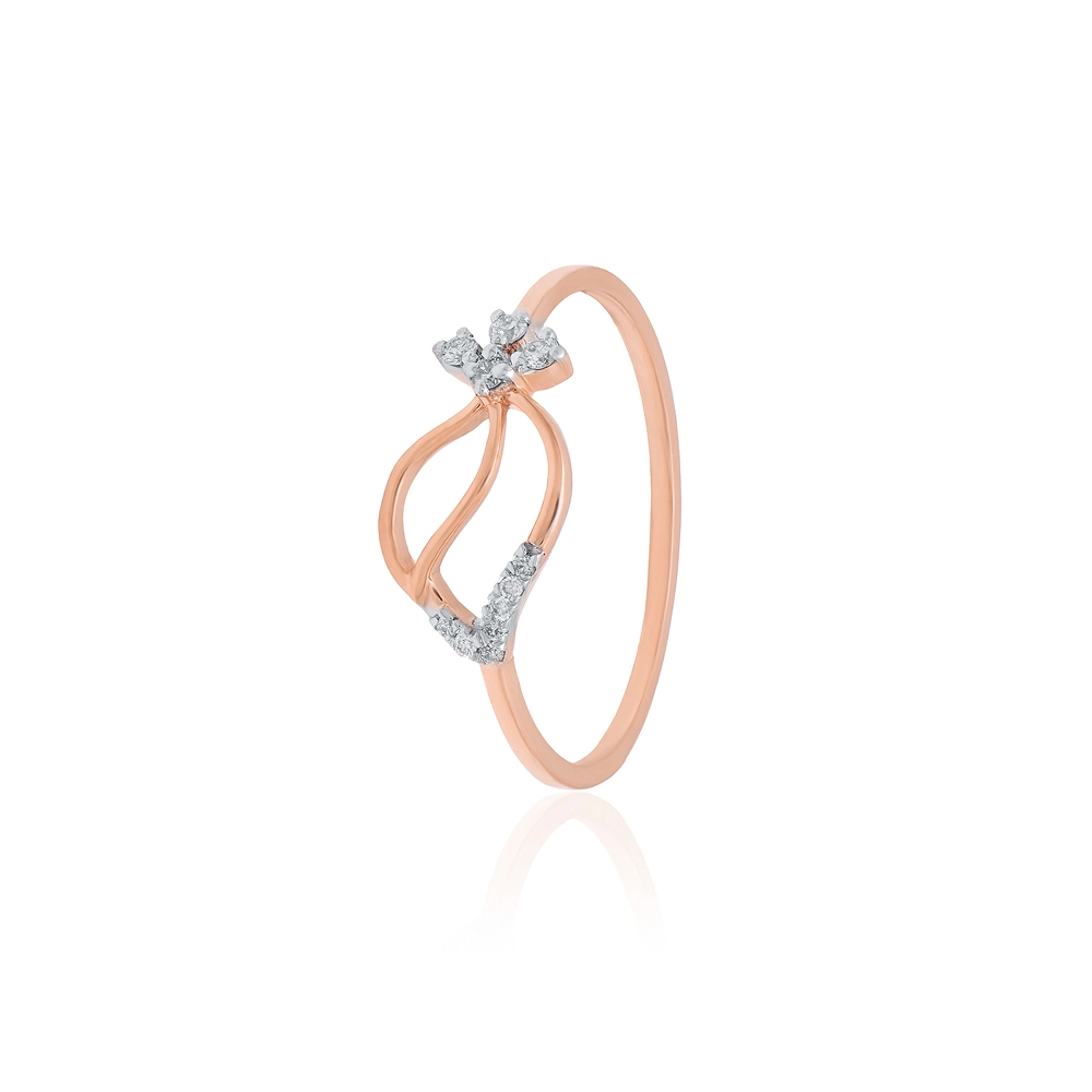 Rose Gold Ring ALR01008 - Image 3