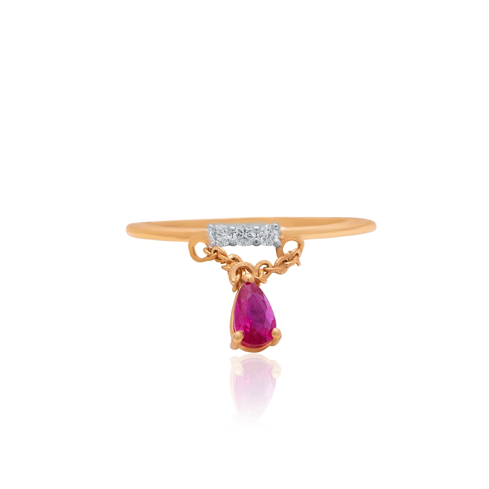 Yellow Gold Ring ALR01034