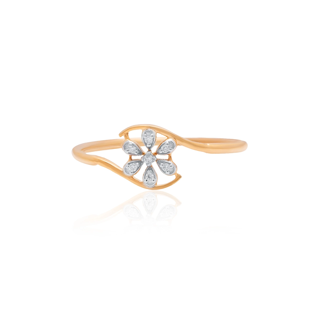 Yellow Gold Ring ALR01043