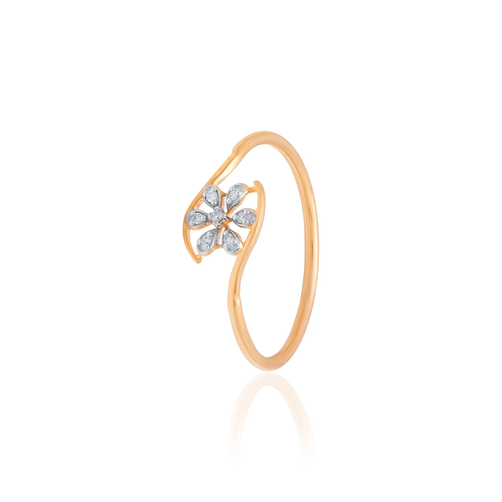 Yellow Gold Ring ALR01043 - Image 3