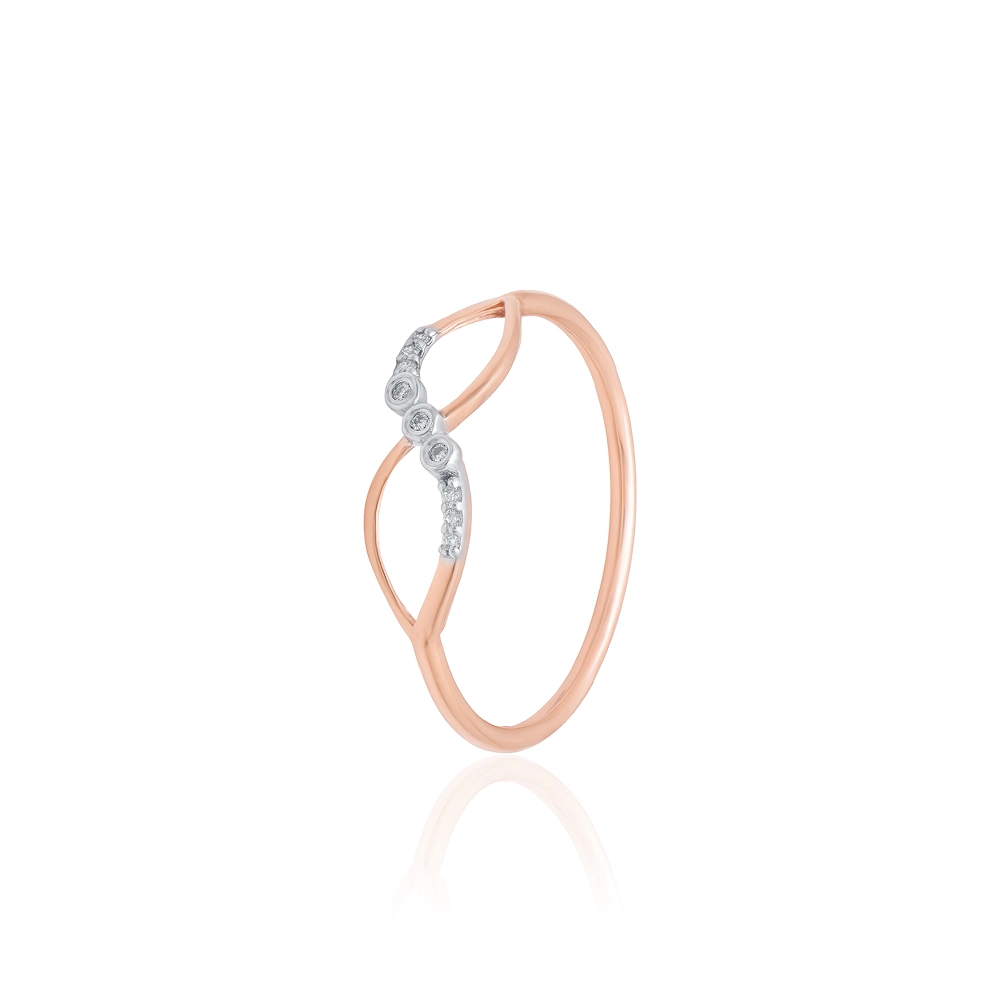 Rose Gold Ring ALR01062 - Image 3