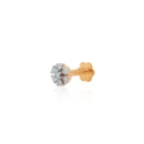 Yellow Gold Nose Pin AN000