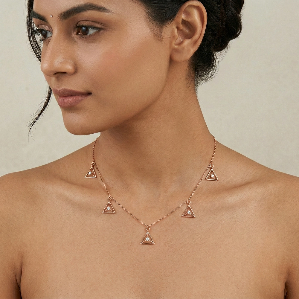 Rose Gold Chain ANS00193 - Image 2