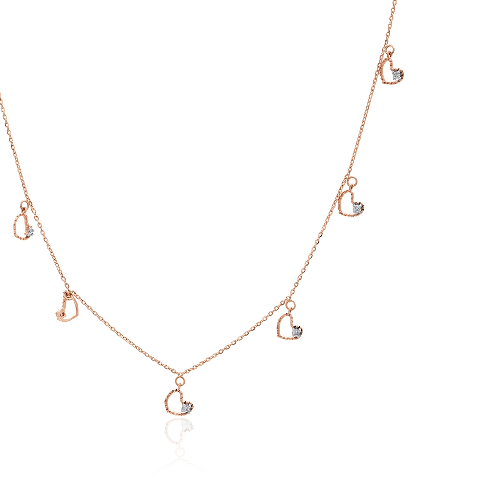 Rose Gold Chain ANS00199 - Image 3