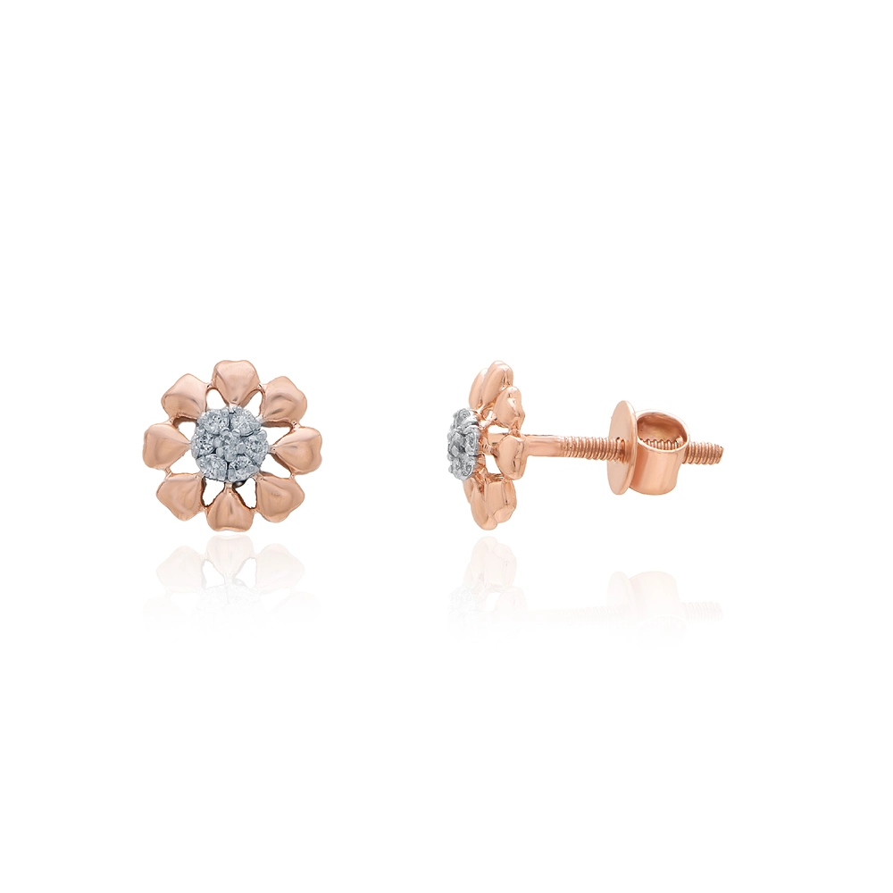 Earrings Rose Gold APS00372E - Image 3